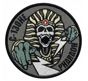 骷髏法老與閃電徽章 | 天干機紀念臂章