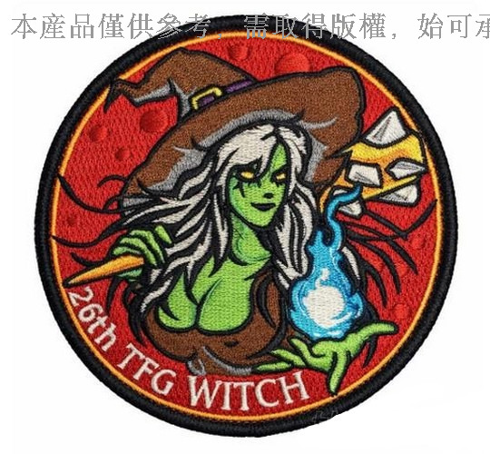 骷髏法老與閃電徽章 | 天干機紀念臂章